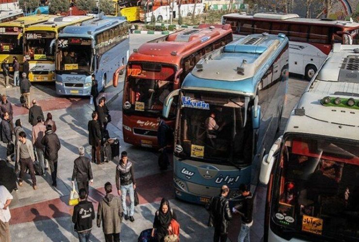 فعالیت پایانه های مسافربری به روال گذشته بازگشت