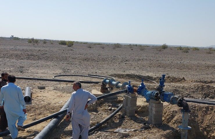 آبرسانی پایدار به بریس و هفت روستای ساحلی دشتیاری در آستانه بهره برداری