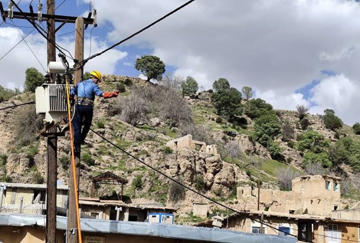 آغاز عملیات برق‌رسانی به ۲ روستای سخت‌گذر اندیمشک با اعتبار ۶۰۰ میلیارد ریالی