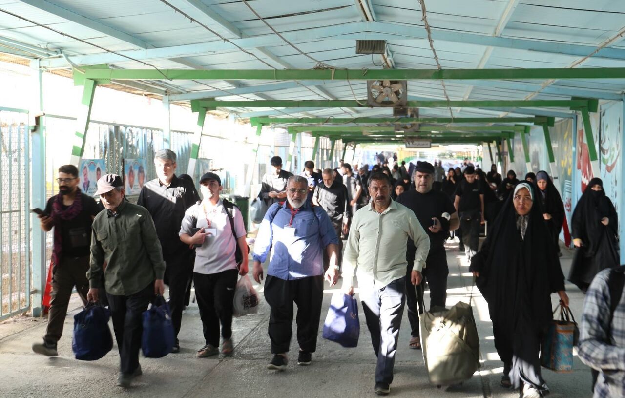 اوج گیری موج خروج زائران در مرزهای اربعین