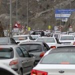 ترافیک سنگین در کندوان و هراز؛ رانندگان مراقب لغزندگی جاده باشند