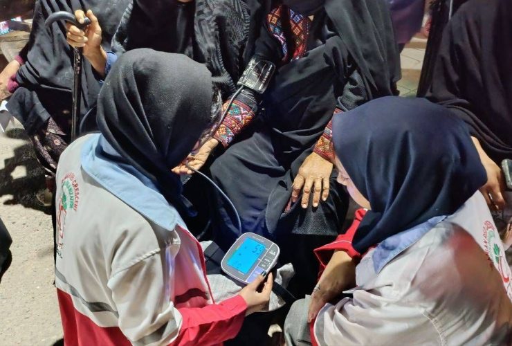 هلالاحمر سیستان و بلوچستان به بیش از ۶۱۳ هزار مسافر خدمات ارائه کرد