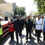 مانور هماهنگی خطوط خدماتی و امنیتی مشهد برای میزبانی از تشییع پیکر رهبر شهید