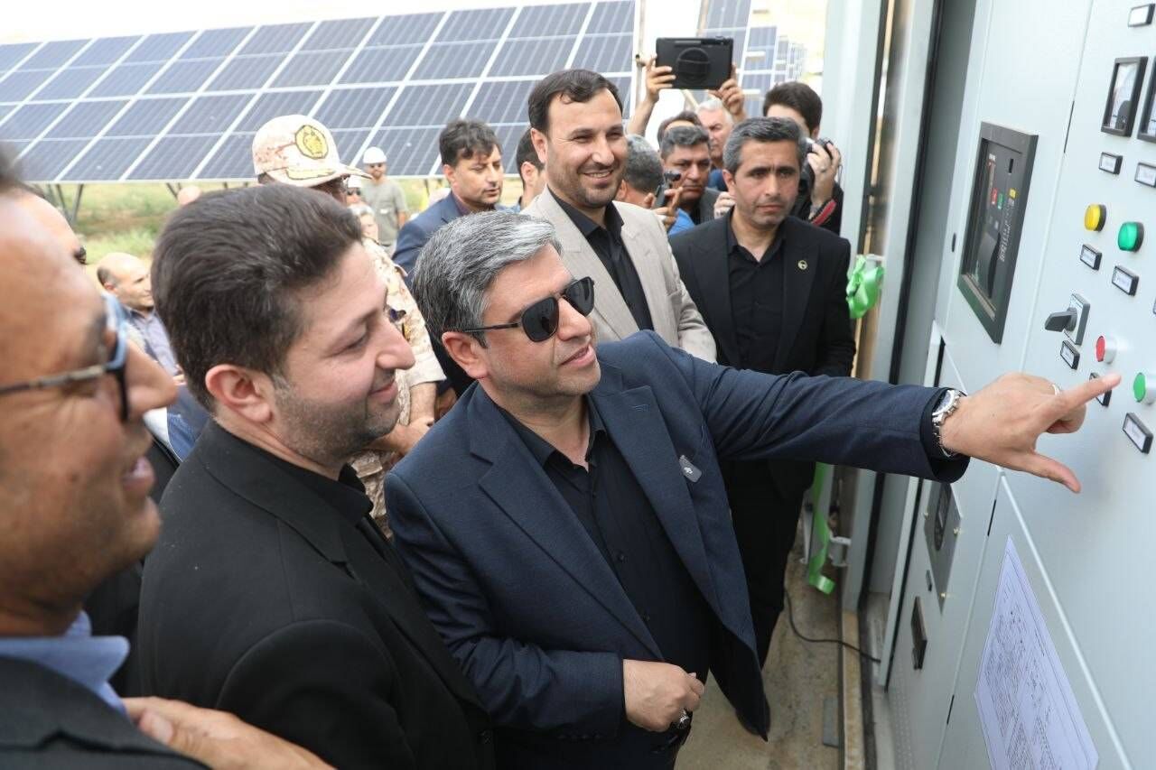 واحد ۶ مگاواتی خورشیدی شهرستان انگوت وارد مدار شد