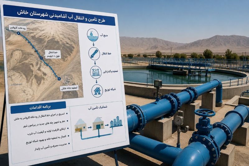 راهکارهای فوری برای کاهش تنش آبی خاش روی میز بررسی قرار گرفت