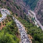 کندوان و هراز درگیر ترافیک نیمه‌سنگین تا سنگین شدند
