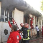 خاکستر شدن انبار مصالح ساختمانی در پی حریق ناگهانی/ عملیات اطفاء به پایان رسید