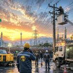 مهندسی در مسیر تشییع؛ ۲ هزار نقطه عملیاتی زیر بار شبکه برق رفت