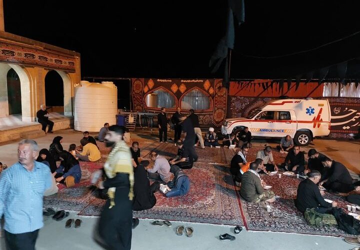 فعالیت موکب گردنه اسدآباد تا پایان مراسم تشییع رهبر شهید تداوم دارد