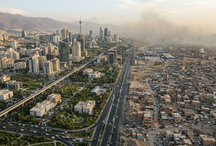 توسعه افقی کلانشهرها و سایه سنگین نابرابری در خدمات شهری