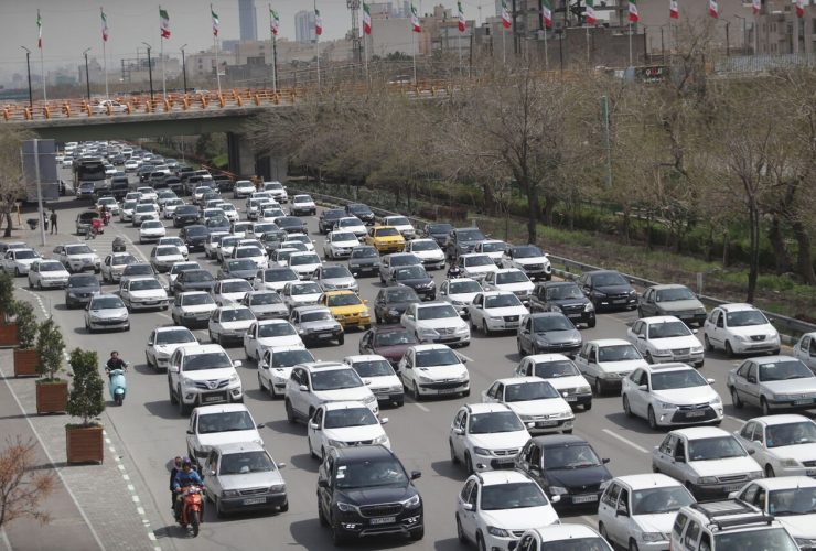 ترافیک سنگین در محور هراز و آزادراه‌های تهران
