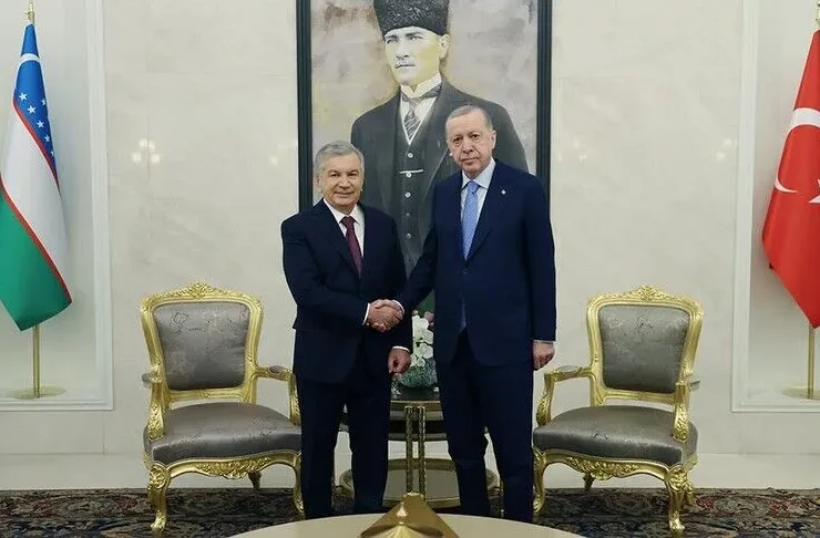 رایزنی تلفنی اردوغان و میرضیایف درباره نقشه راه جدید روابط ترکیه و ازبکستان
