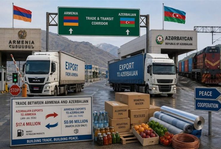 ارمنستان و جمهوری آذربایجان در آستانه آغاز تجارت مستقیم