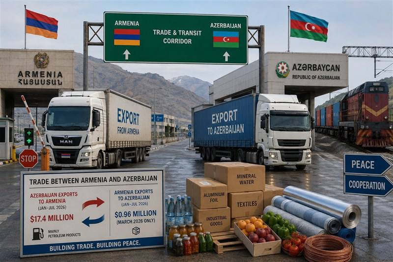 ارمنستان و جمهوری آذربایجان در آستانه آغاز تجارت مستقیم